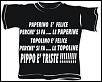 paperino %u00E8 felice su t shirt magliette