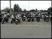 Vista del parcheggio moto